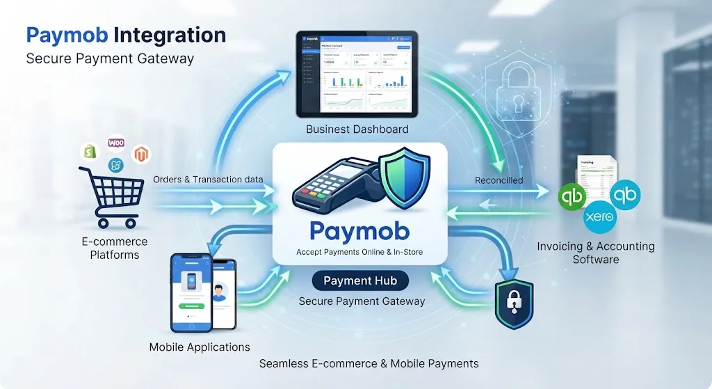 Paymob 支付网关对接