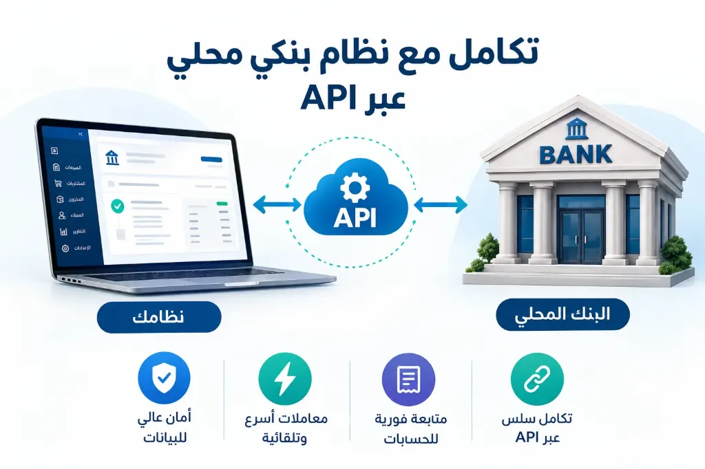 API ile yerel bankacılık sistemi entegrasyonu