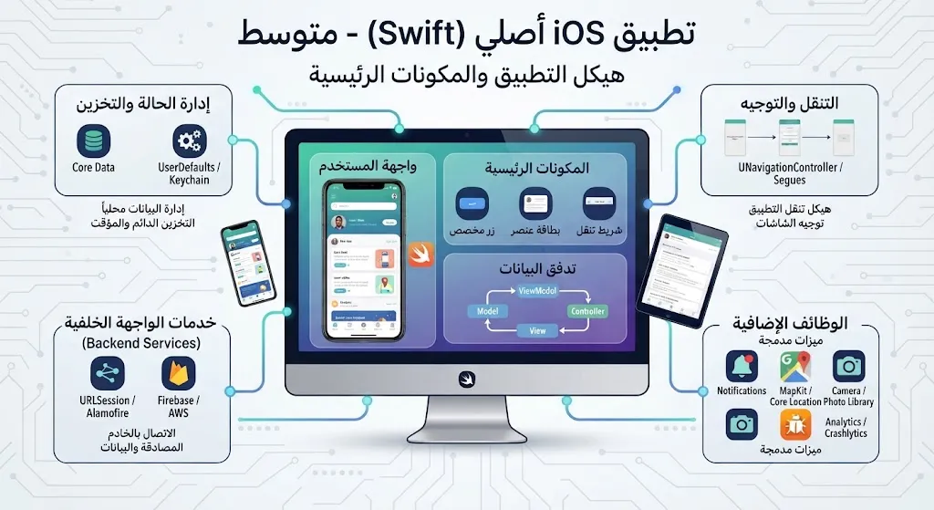 [DEV-03-002-0001] Aplicación iOS nativa (Swift) - mediana