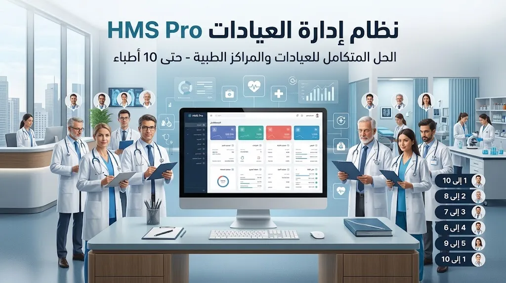 Система управления клиникой HMS Pro - до 10 врачей
