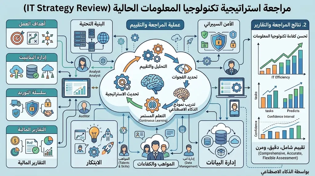 [CON-01-002-0001] مراجعة استراتيجية IT الحالية