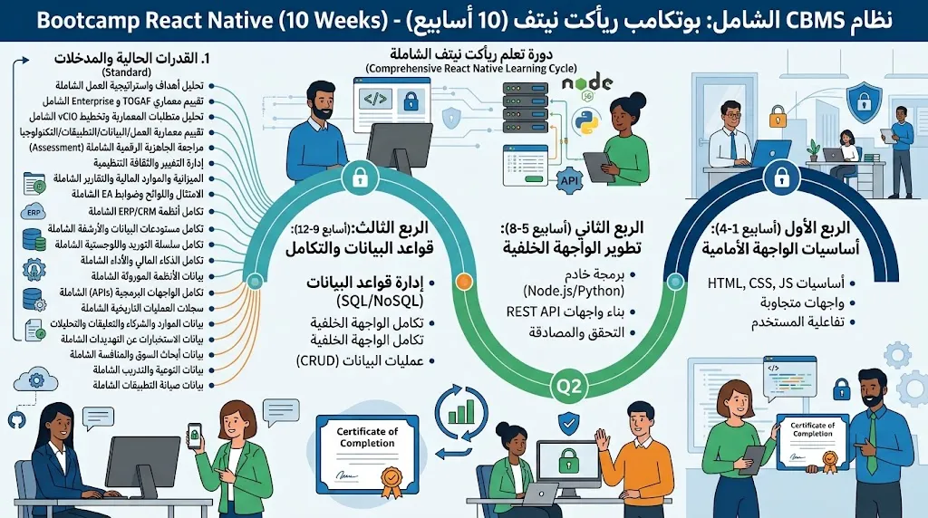 Bootcamp Odoo Functional Consultant (8 أسابيع)