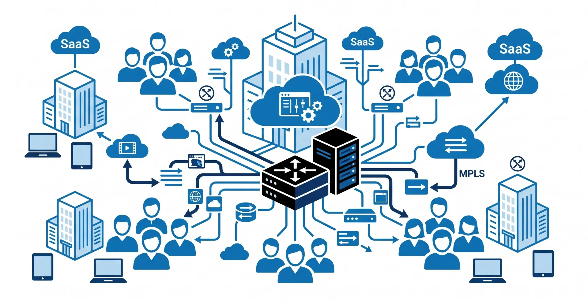 [NET-01-001-0005] Проектирование WAN/SD-WAN для нескольких филиалов