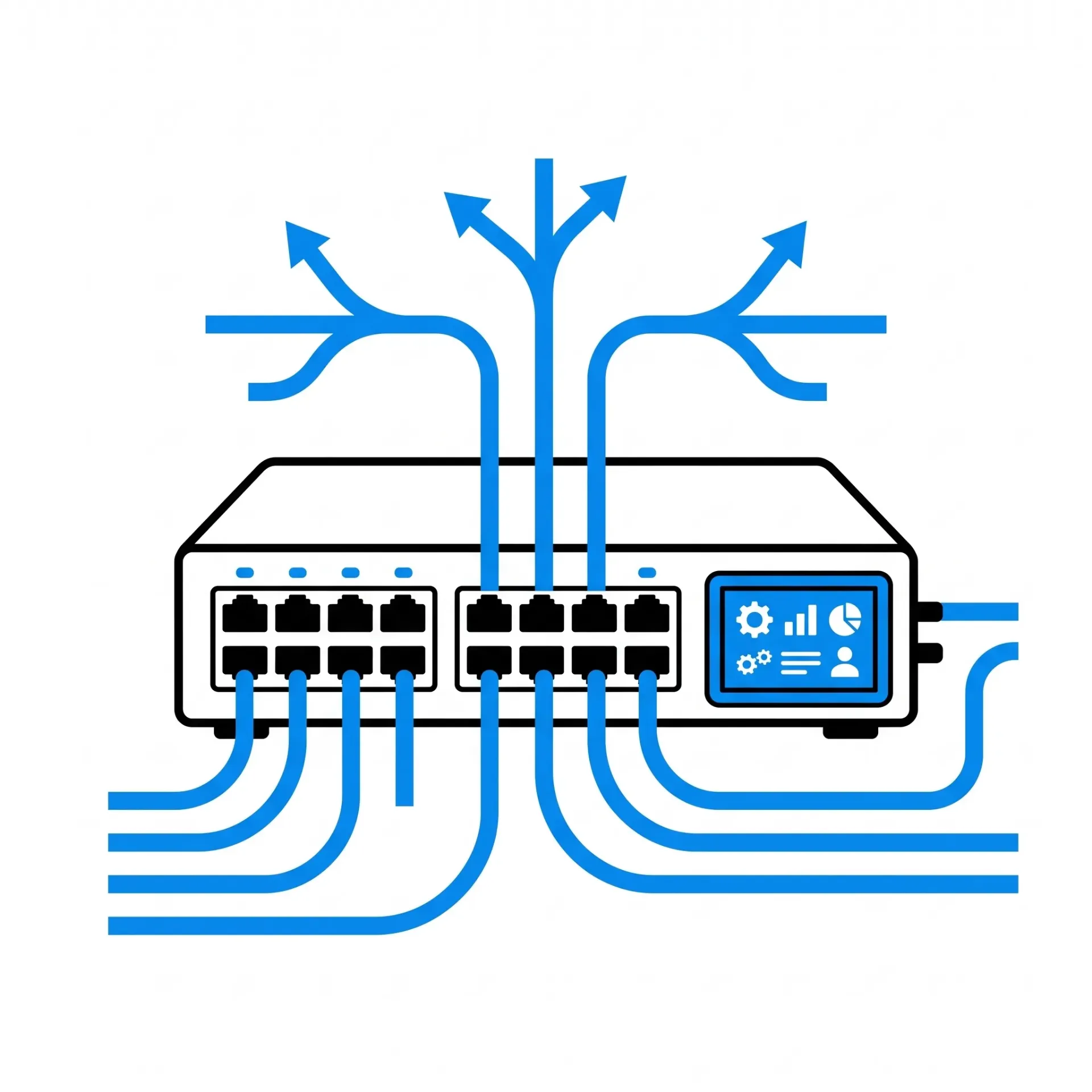 [NET-02-001-0003] Switch L3 - 24 منفذ مُدار