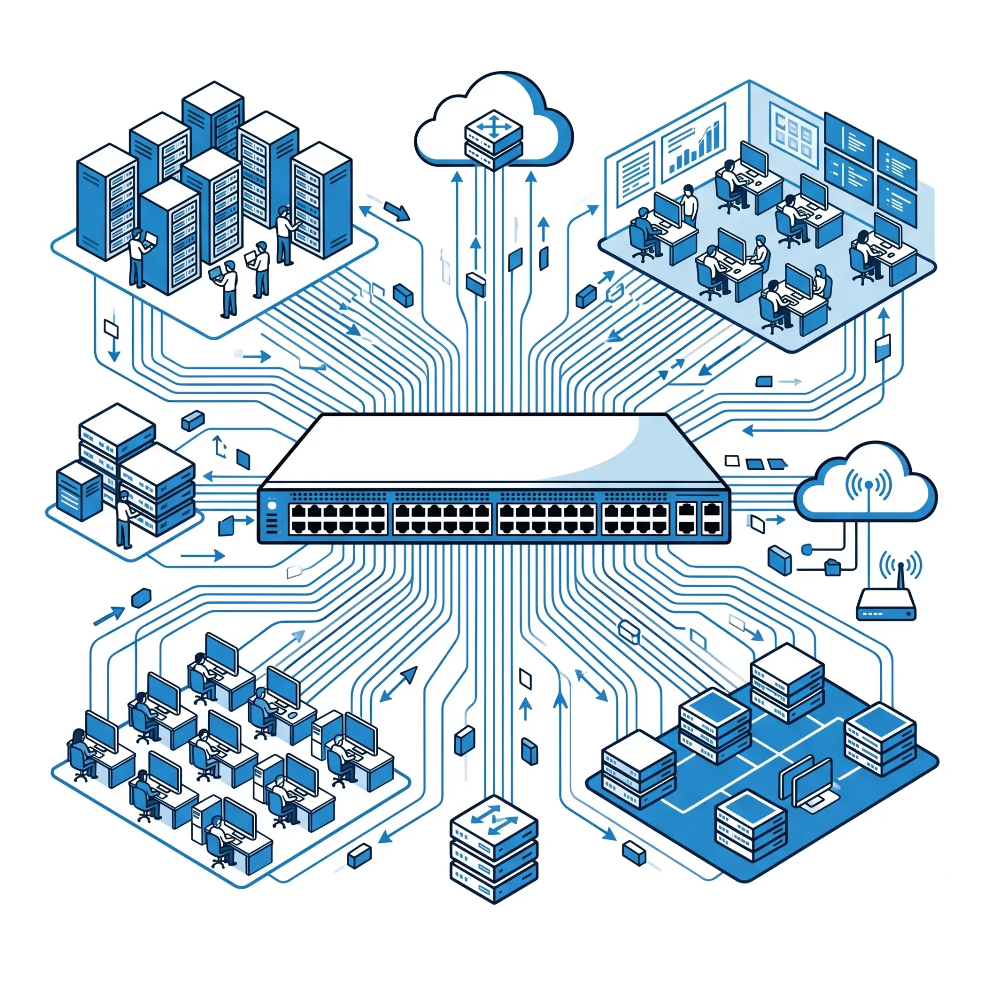 [NET-02-001-0004] Switch L3 - 48 portas Enterprise
