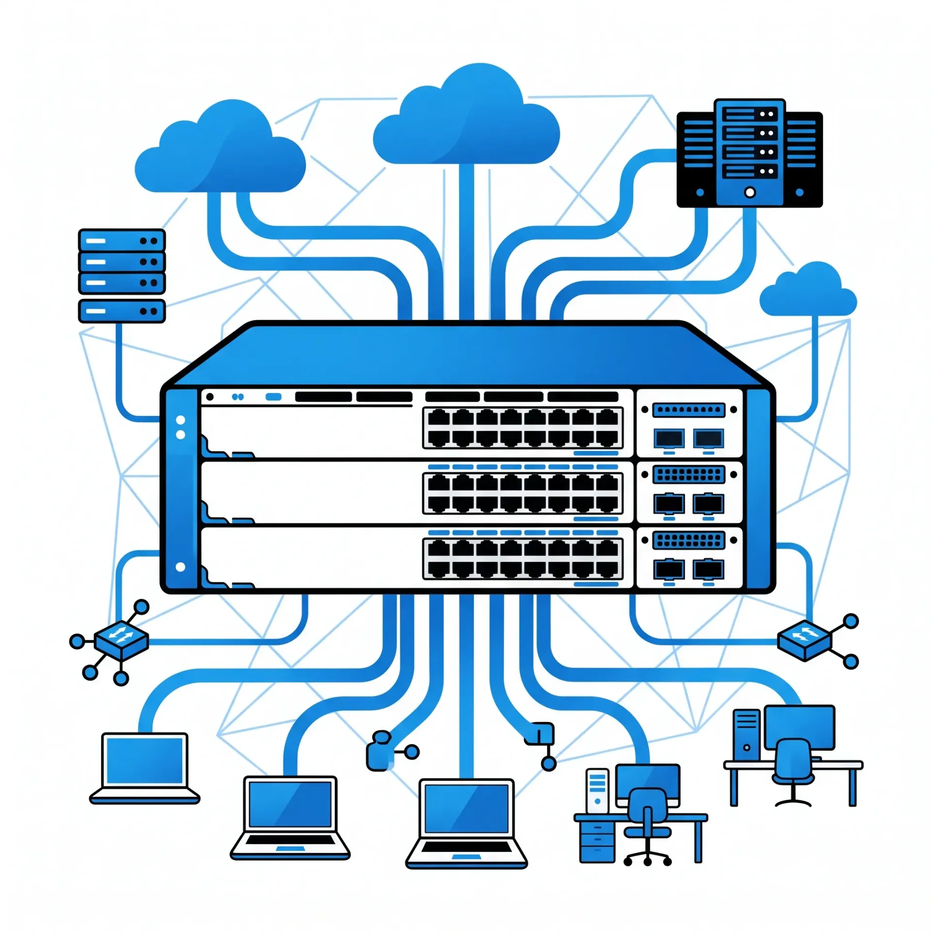 [NET-02-001-0005] Switch Core Enterprise (Cisco Catalyst 9000)