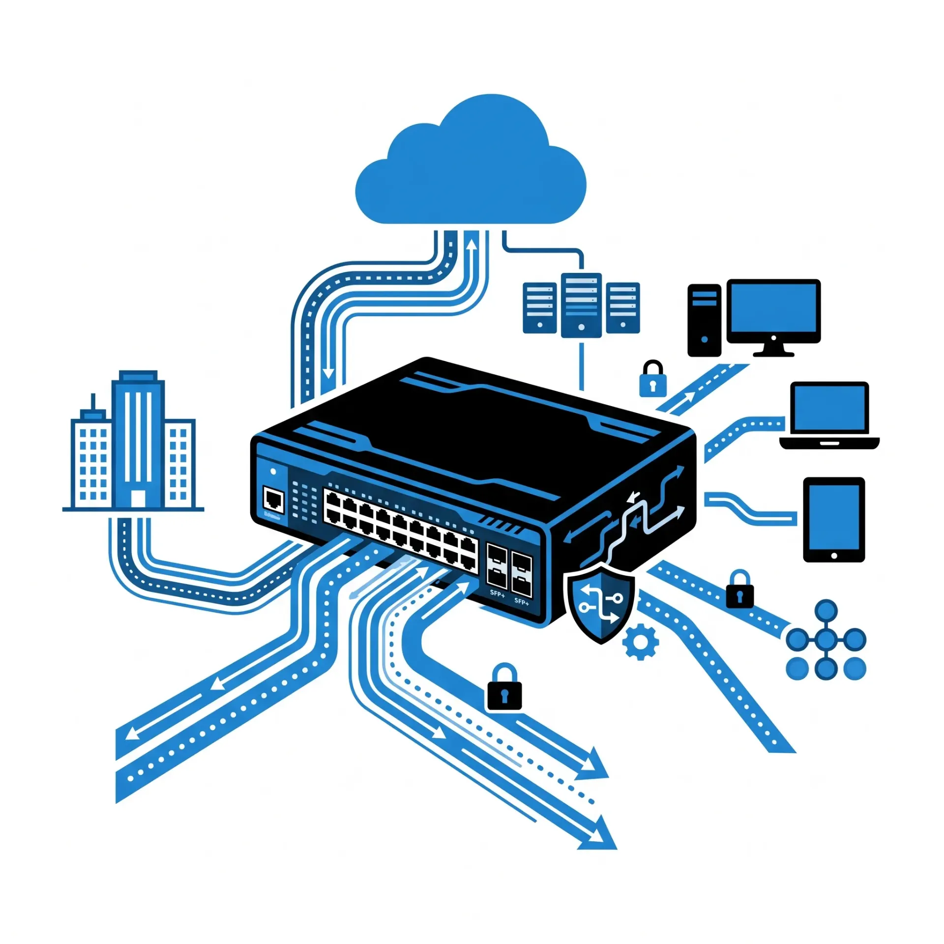[NET-02-002-0002] Router empresarial mediano
