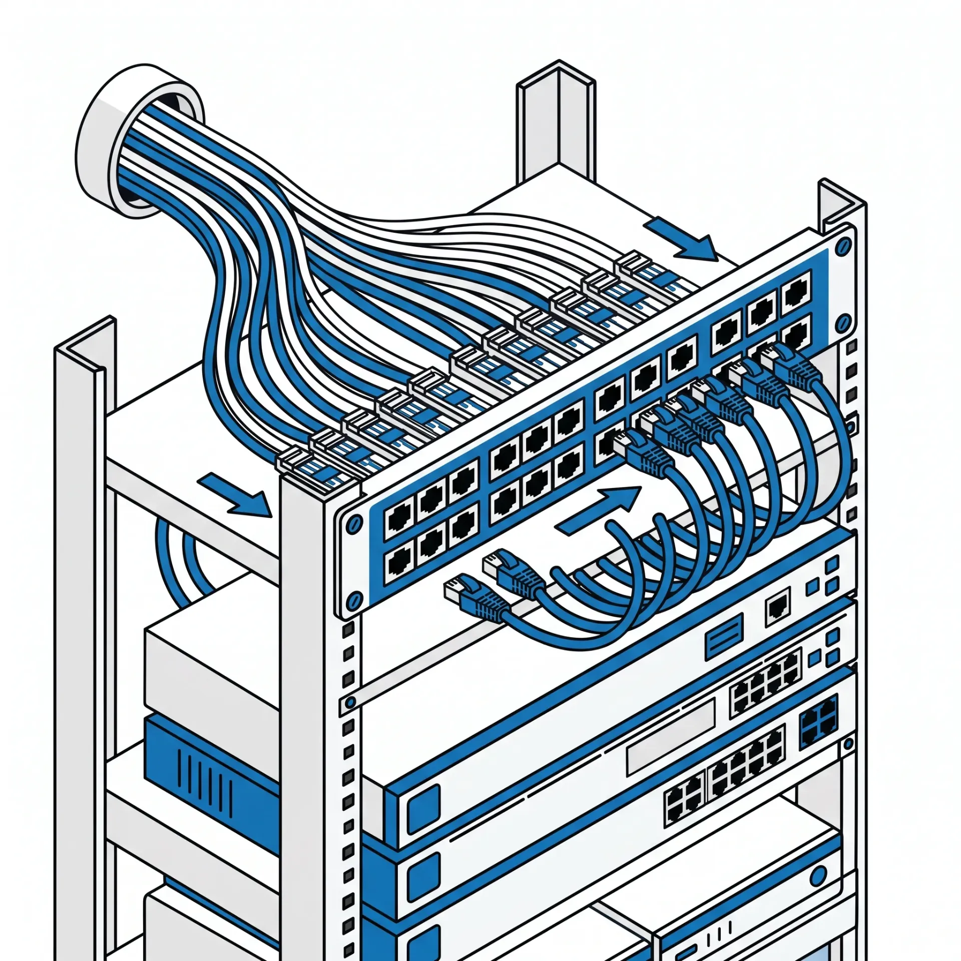 [NET-02-004-0004] Netzwerkschrank Rack 42U