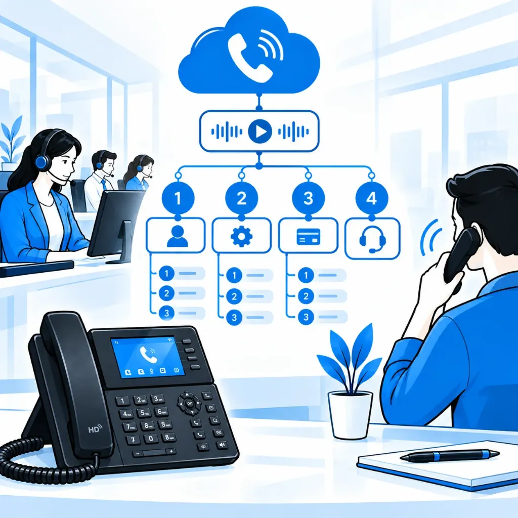 [NET-05-001-0008] 多级 IVR 设置