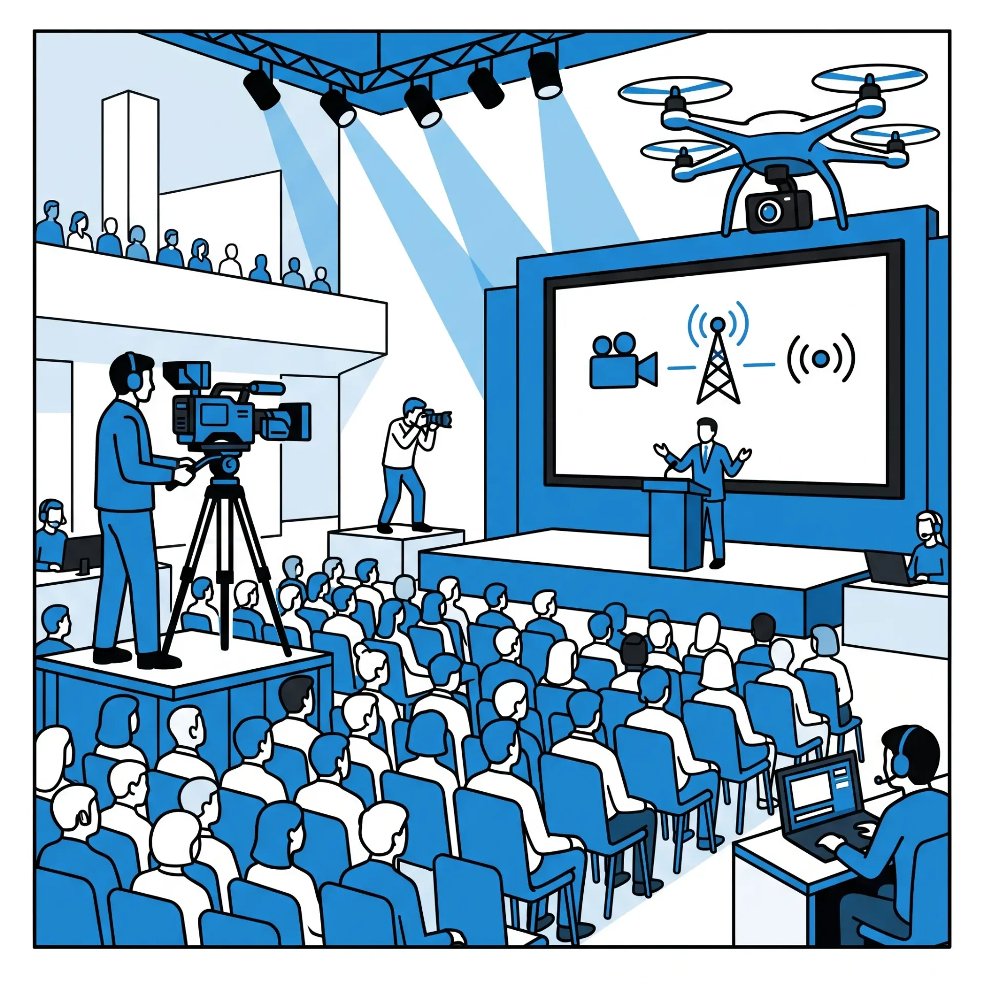 Couverture de conférence/événement
