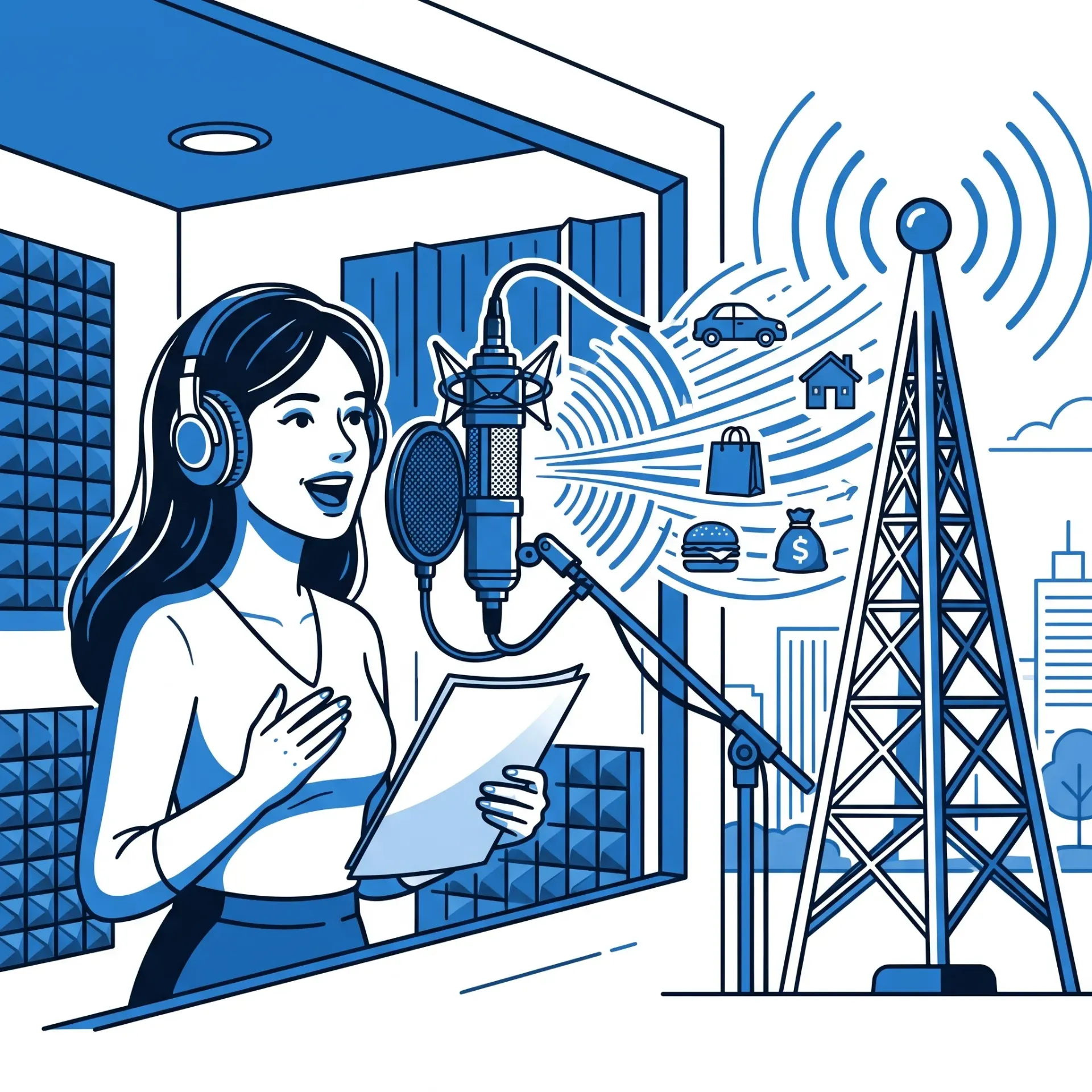 [CNT-02-002-0004] Locução para anúncios de rádio