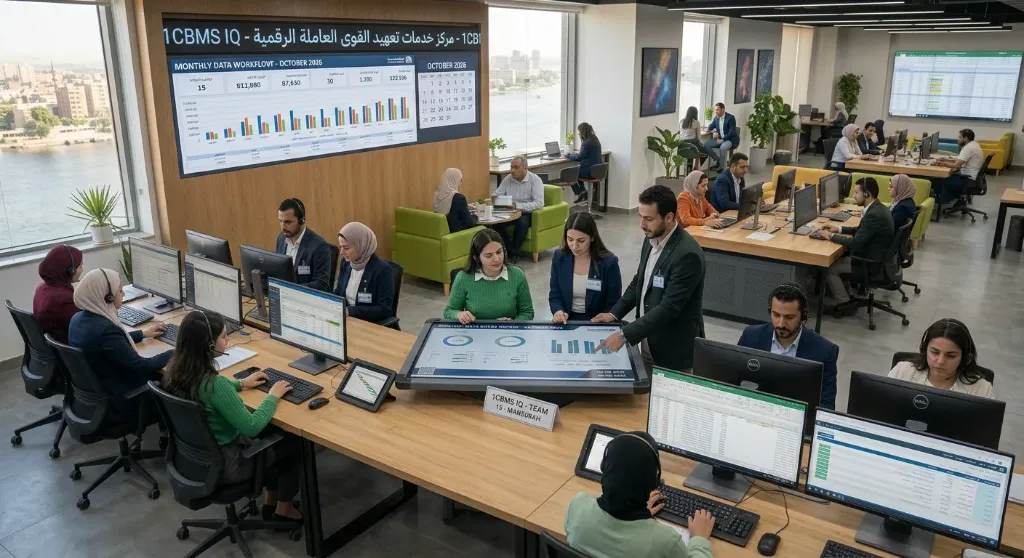 [DAT-01-001-0005] تعهيد فريق إدخال بيانات (شهرياً - 15 موظف)
