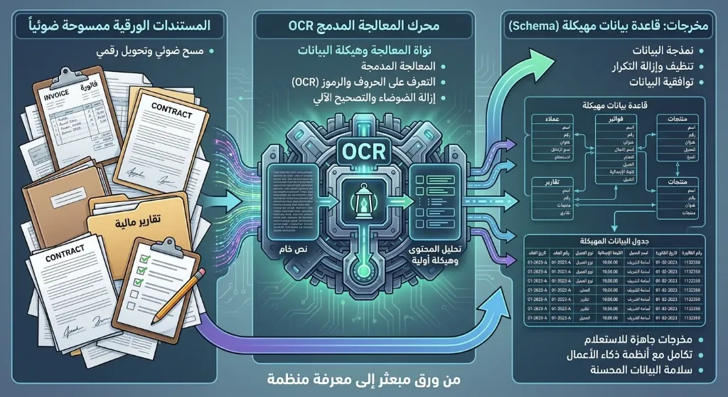 OCR + reestructuración de base de datos
