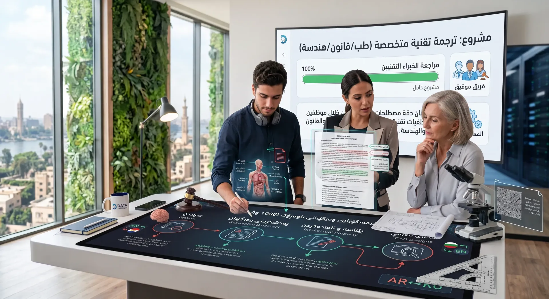 Специализированный технический перевод (медицина/право/инженерия)