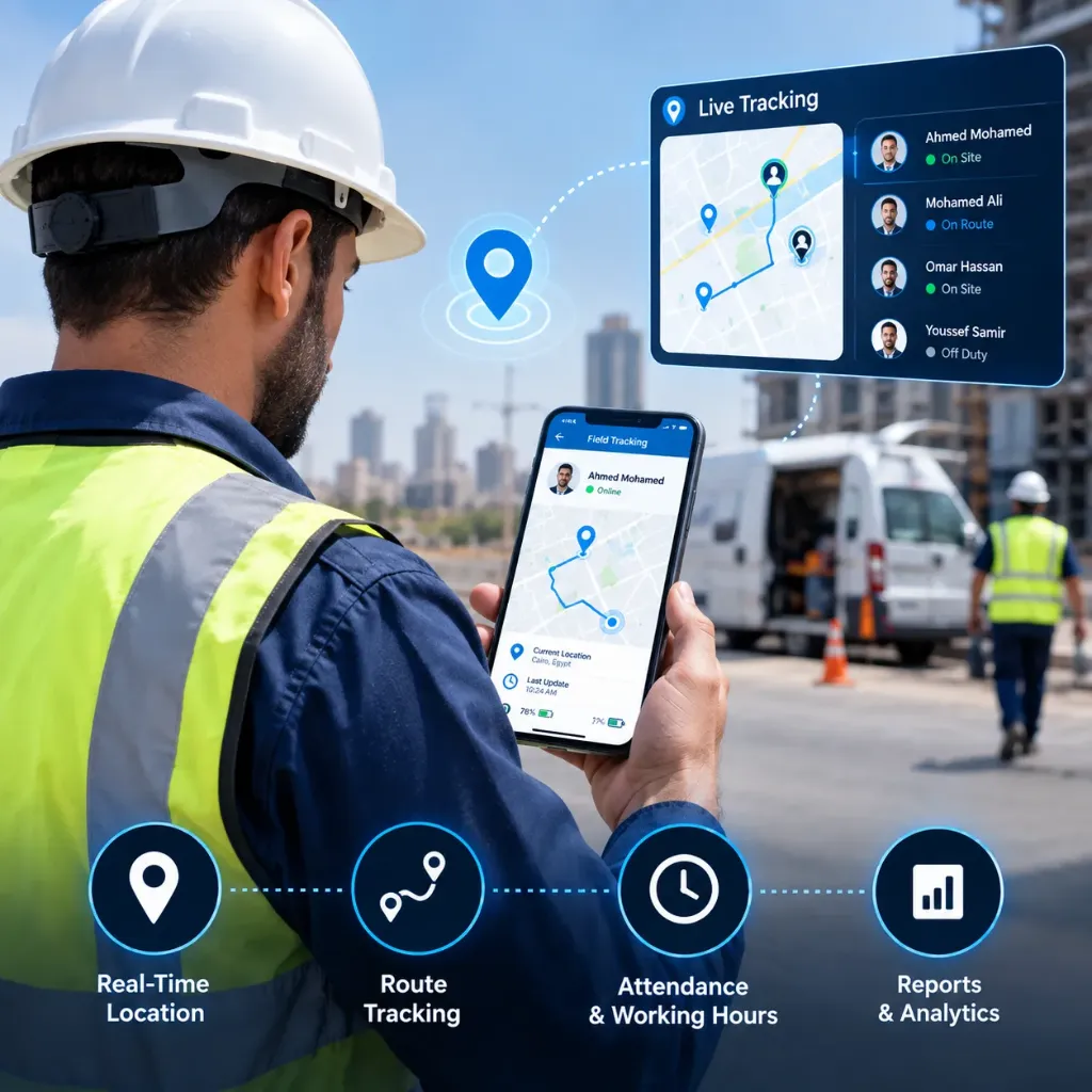[IOT-01-002-0005] Field Staff Tracking System