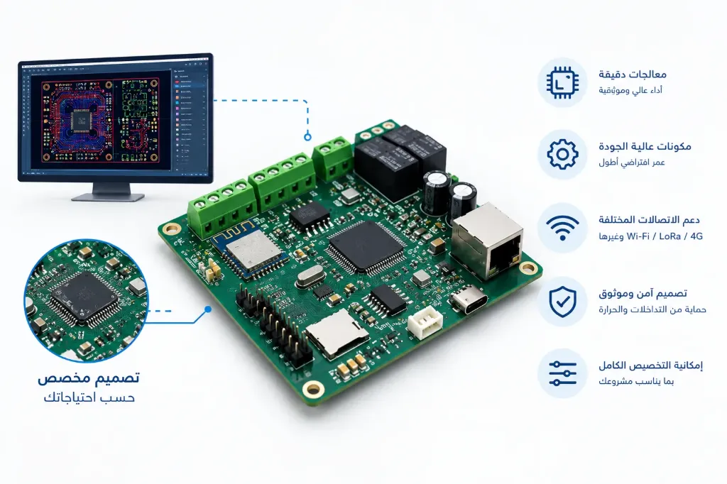 [IOT-04-001-0001] Design de placa PCB à medida